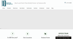Desktop Screenshot of gateway-chiropractic.com